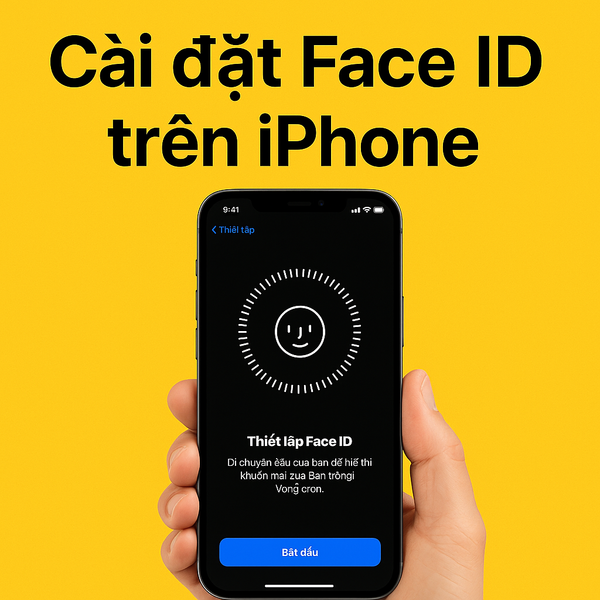 cài đặt Face ID