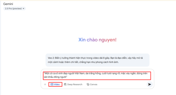 Hướng dẫn đăng ký Gemini Pro miễn phí để dùng AI Veo 3 tạo video văn bản chất lượng cao