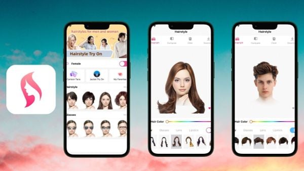 Top 6 ứng dụng quét khuôn mặt chọn kiểu tóc nam miễn phí, nên thử 2025