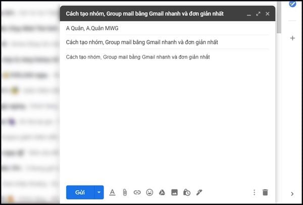 Hướng Dẫn Tạo Nhóm Email Nhanh Và Hiệu Quả Trên Gmail – Dành Cho Khách Hàng Di Động 3 Tốt