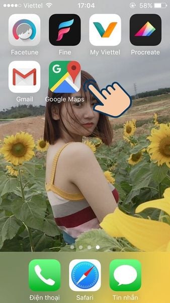 chế độ xem phố Google Maps trên điện thoại