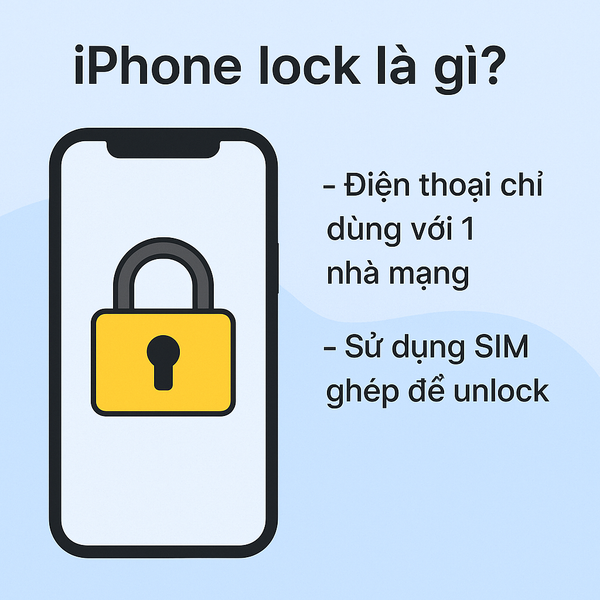 iPhone lock là gì – Giải thích máy khóa mạng, phân biệt với iPhone quốc tế – Di Động 3 Tốt Thái Bình
