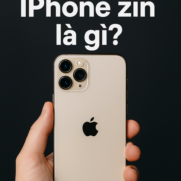 iPhone zin là gì – Đặc điểm nhận biết máy nguyên bản chính hãng từ Apple, không sửa chữa, không thay thế linh kiện – Di Động 3 Tốt Thái Bình