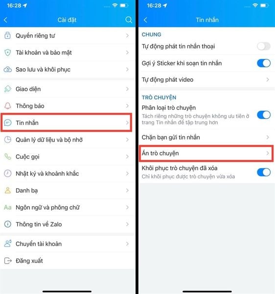 Cách đọc tin nhắn đã ẩn trên Zalo mà không cần mã PIN