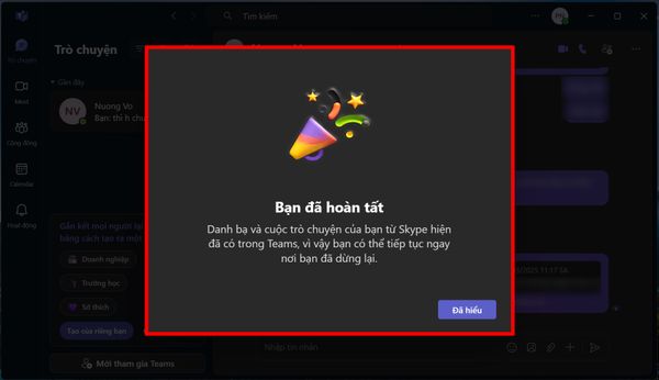 cách chuyển dữ liệu sang Microsoft Teams nhanh và an toàn
