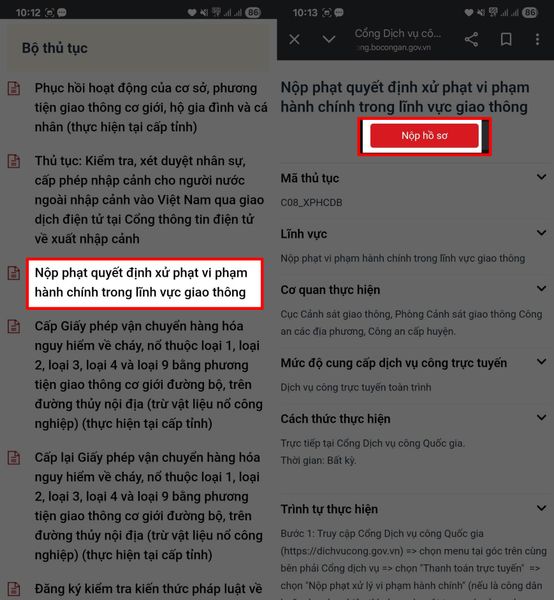 cách nộp phạt vi phạm giao thông online tại nhà siêu nhanh và tiện lợi -  DI Động 3 Tốt