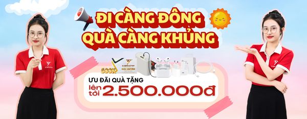 Chương trình đi càng đông quà càng khủng tại Di Động 3 Tốt – nhận tai nghe, sạc nhanh, voucher, quà tặng lên đến 2.5 triệu đồng tại Thái Bình