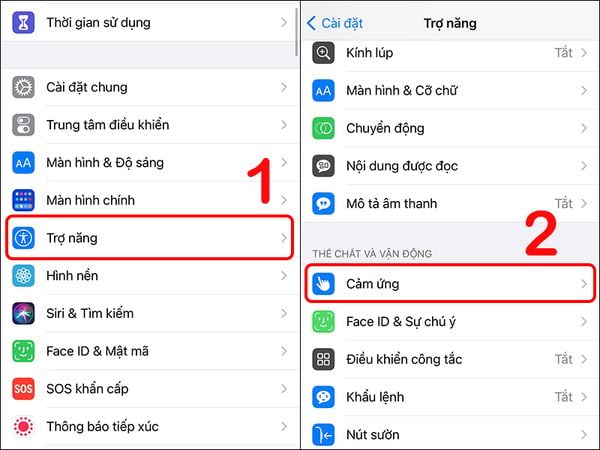 Cách nhận biết tính năng khóa màn hình bật hay tắt
