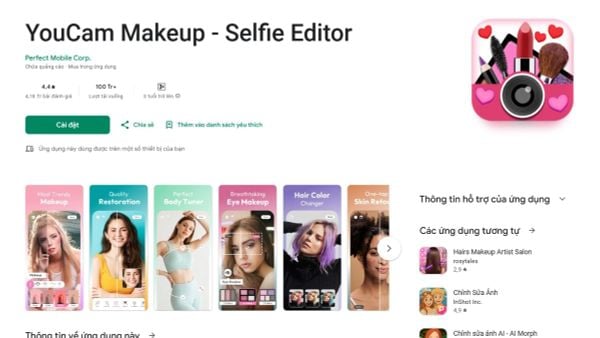 Top 10 app thử kiểu tóc nữ bằng nhận diện khuôn mặt hot nhất 2025