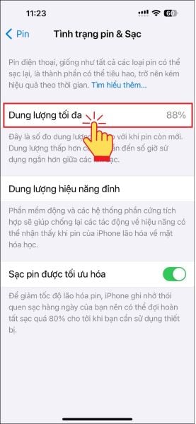 Cách Kiểm Tra Độ Chai Pin iPhone