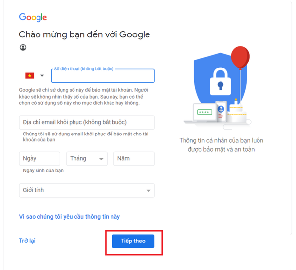 1 Số Điện Thoại Tạo Được Bao Nhiêu Tài Khoản Gmail Là Tối Đa
