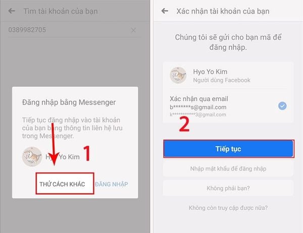 2 Cách Lấy Lại Mật Khẩu Facebook Hiệu Quả Trên Điện Thoại - Hướng Dẫn Từ Di Động 3 Tốt