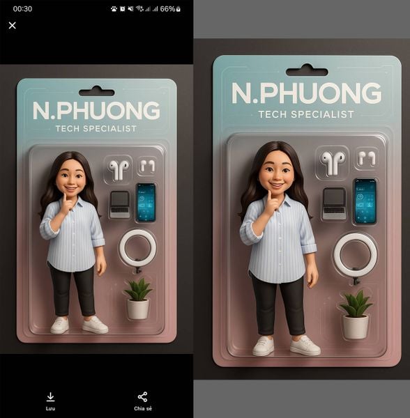 Hướng dẫn tạo hình thẻ đồ chơi bằng AI cực đơn giản và thú vị