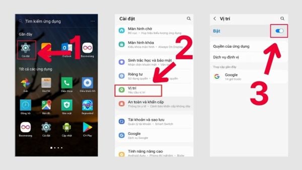 Google Map không định vị được