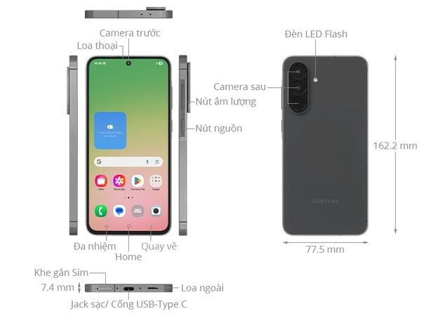 Samsung Galaxy A56 5G 8GB/128GB - Di Động 3 Tốt