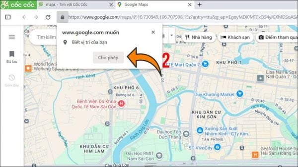 Cách xác định vị trí hiện tại cực đơn giản bằng điện thoại