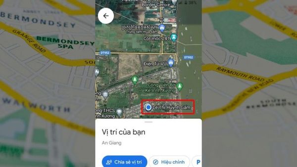 Cách xác định vị trí hiện tại cực đơn giản bằng điện thoại