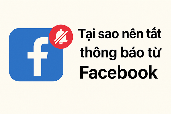 Hình minh họa lý do nên tắt thông báo từ Facebook trên iPhone để giảm phiền toái và tiết kiệm pin