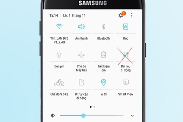 Tắt dữ liệu di động khi không sử dụng