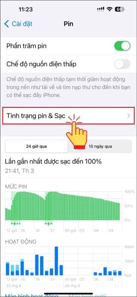Cách Kiểm Tra Độ Chai Pin iPhone
