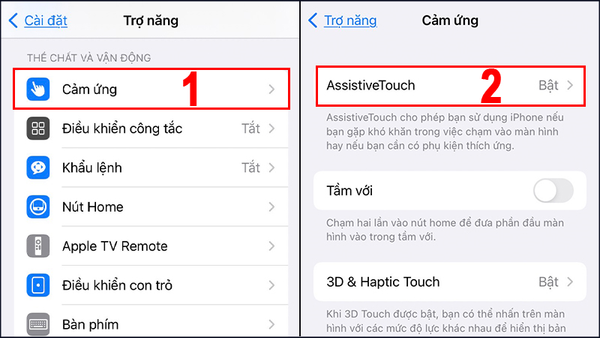 Hướng dẫn cách bật, tắt nút Home ảo trên iPhone cực đơn giản, dễ dàng