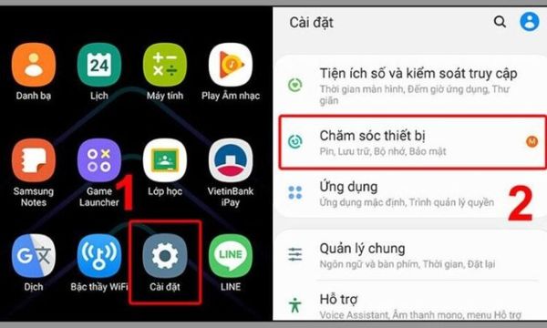 Hướng Dẫn 6 Cách Xóa Bộ Nhớ Đệm Trên Điện Thoại Samsung- Di Động 3 Tốt