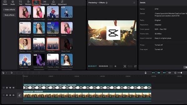 Chia sẻ cách làm mờ ảnh, video trên CapCut chi tiết nhất