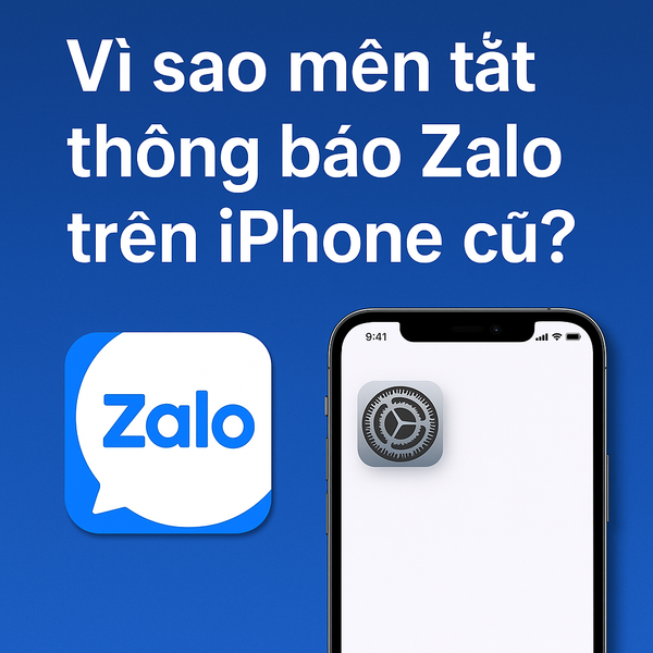Vì sao nên tắt thông báo Zalo trên iPhone cũ để tiết kiệm pin và tránh giật lag khi sử dụng máy tại Thái Bình.