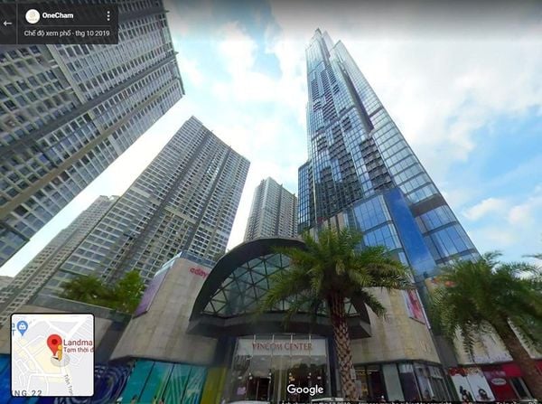 chế độ xem phố Google Maps trên điện thoại