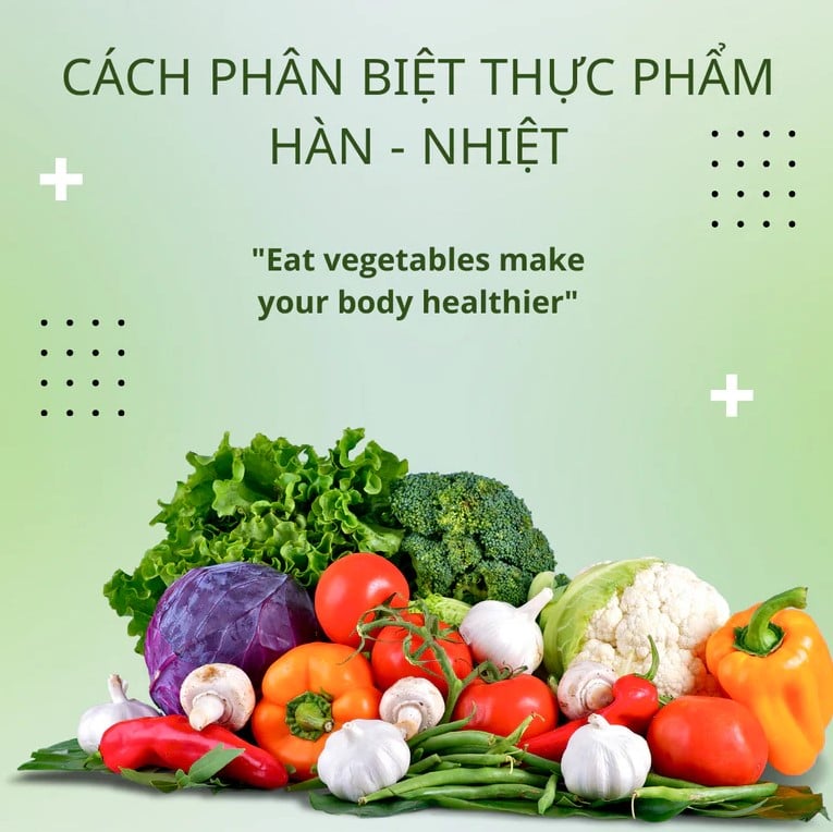 Cách Phân Biệt Thực Phẩm Hàn-nhiệt