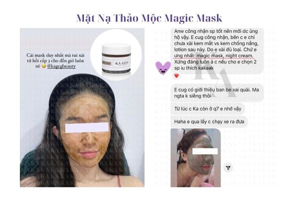 Phản hồi Mặt Nạ Thảo Mộc Magic Mask
