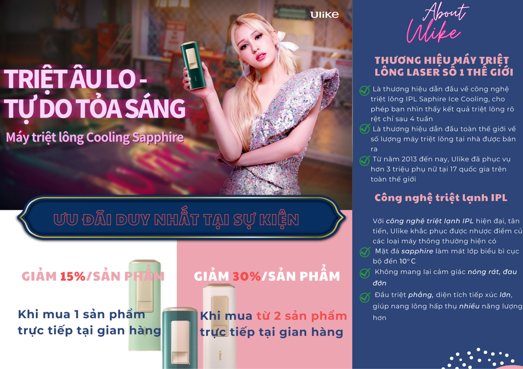 Ulike tham gia HỘI NGHỊ KHOA HỌC QUỐC TẾ & NGÀY HỘI THẨM MỸ NỘI KHOA VIỆT NAM 2023