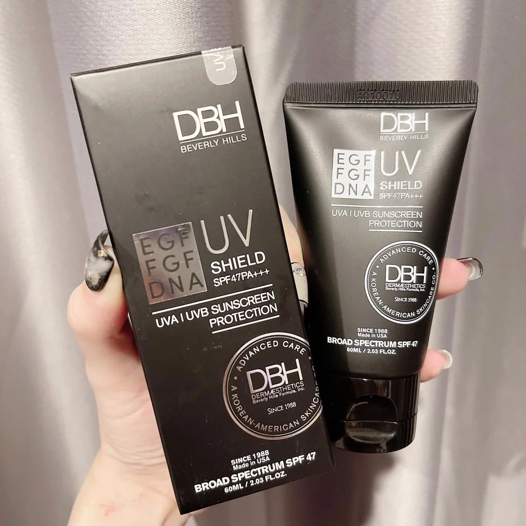 Kem Chống Nắng DBH EGF UV Shield SPF47 PA+++ 60ML ( Bản Mới