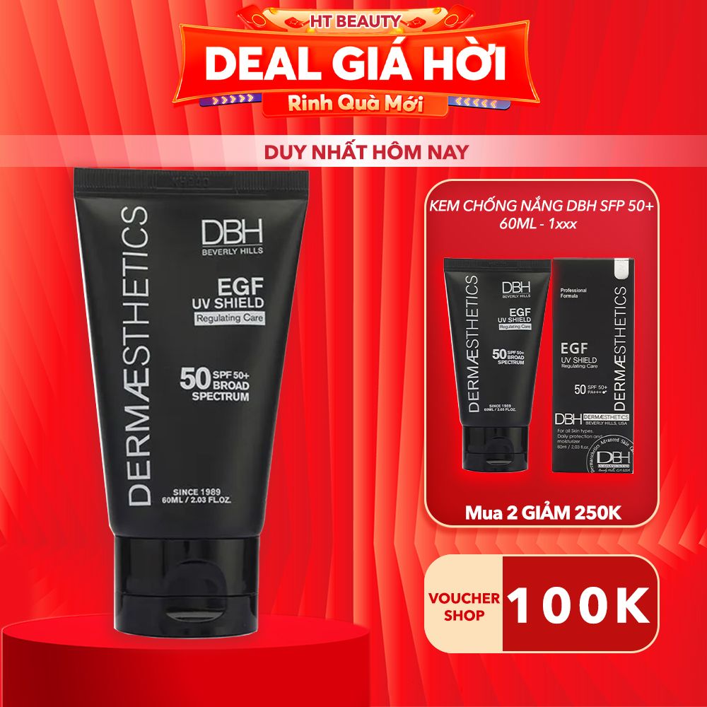未開封 日焼け止DBH UV SHIELD SPF 47+ PA+++ 60ml UV Shield: EGF FGF DNA Sun Protection – Dermaesthetics For