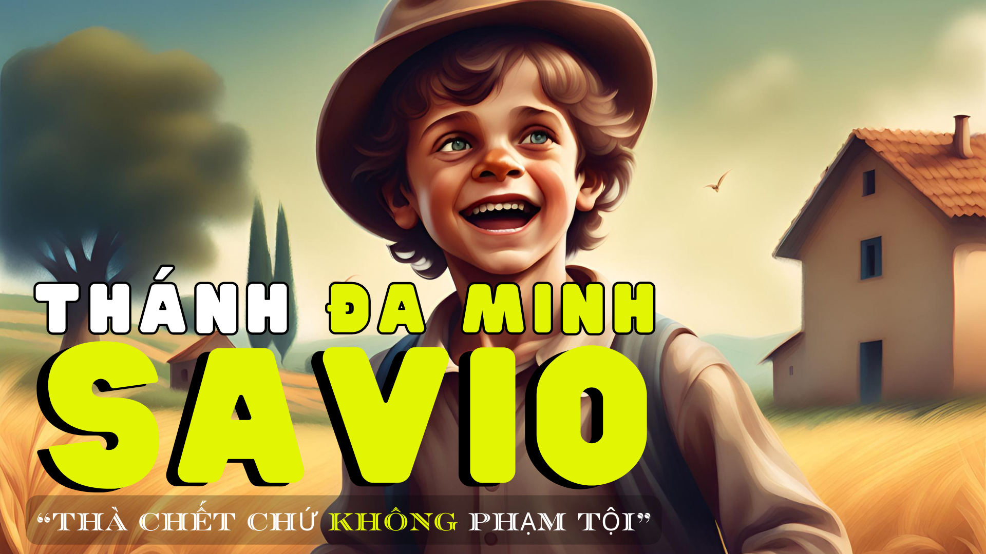Tiểu Sử Thánh Đa Minh Savio Qua Hình Ảnh AI Tuyệt Đẹp