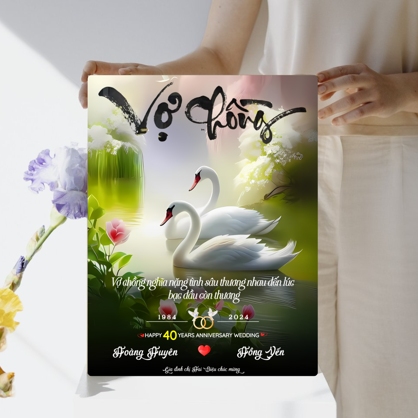 Kỷ Niệm 40 Năm Ngày Cưới - Món Quà Ý Nghĩa Cho Hành Trình Bền Bỉ