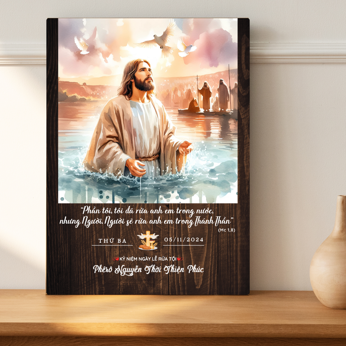 Quà tặng chúc phúc lễ rửa tội – Những món quà ý nghĩa và thiêng liêng