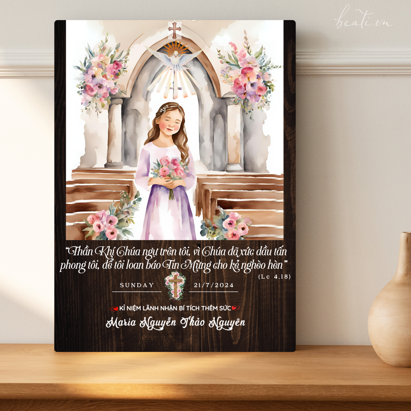 Quà Tặng Tranh Gỗ Công Giáo Cho Dịp Lễ Thêm Sức: Ý Nghĩa Và Gợi Ý Tuyệt Vời