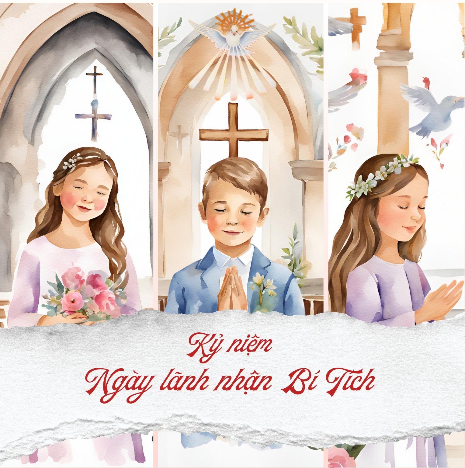 Quà Tặng Rước Lễ, Quà Tặng Thêm Sức Cho Các Em Nhỏ Học Giáo Lý Tại HCM