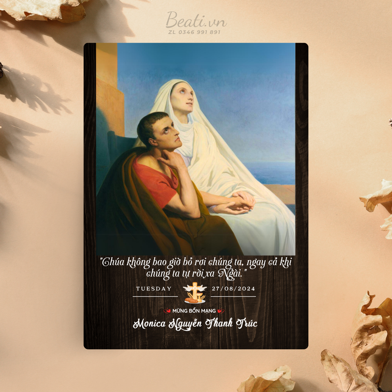 10 Câu Nói Nổi Tiếng Của Thánh Monica