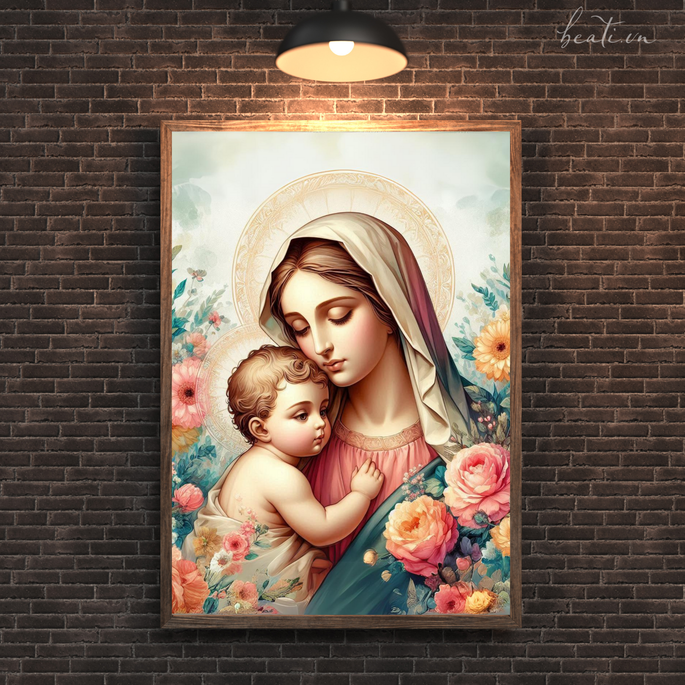 Tranh Đức Mẹ Đẹp tại TP. Hồ Chí Minh - Nét Đẹp Tôn Vinh Đức Tin