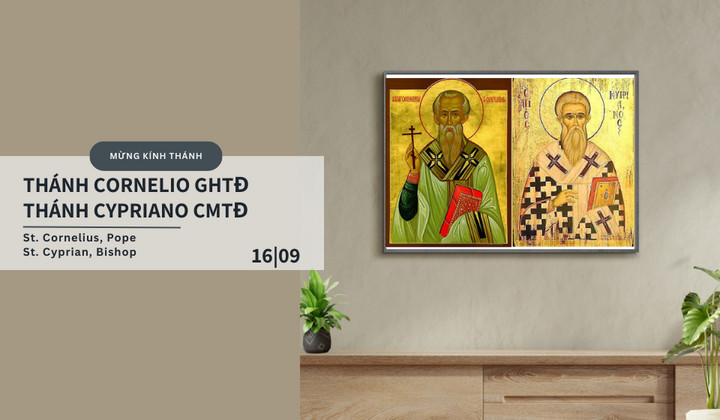 Thánh Cornêliô, Giáo Hoàng Tử Đạo và Thánh Cyprianô, Giám Mục Tử Đạo