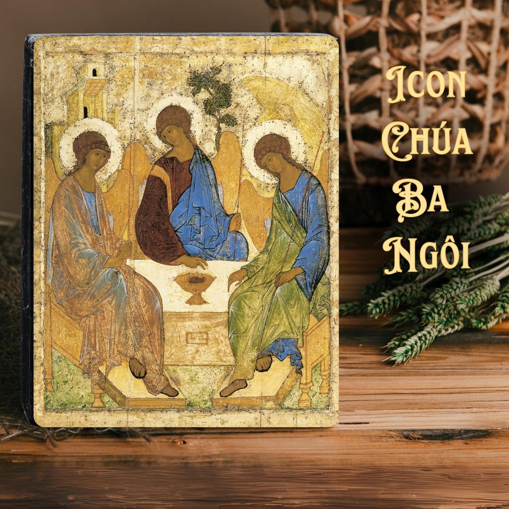Cùng Nhìn Ngắm Bộ Tranh Icon Công Giáo & Icon Chính Thống Giáo Phong Cách Cổ Xưa Tuyệt Đẹp