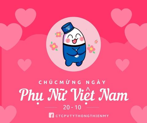 CHÚC MỪNG 20 THÁNG 10 - NGÀY PHỤ NỮ VIỆT NAM