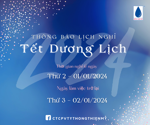 LỊCH NGHỈ TẾT DƯƠNG LỊCH 2024