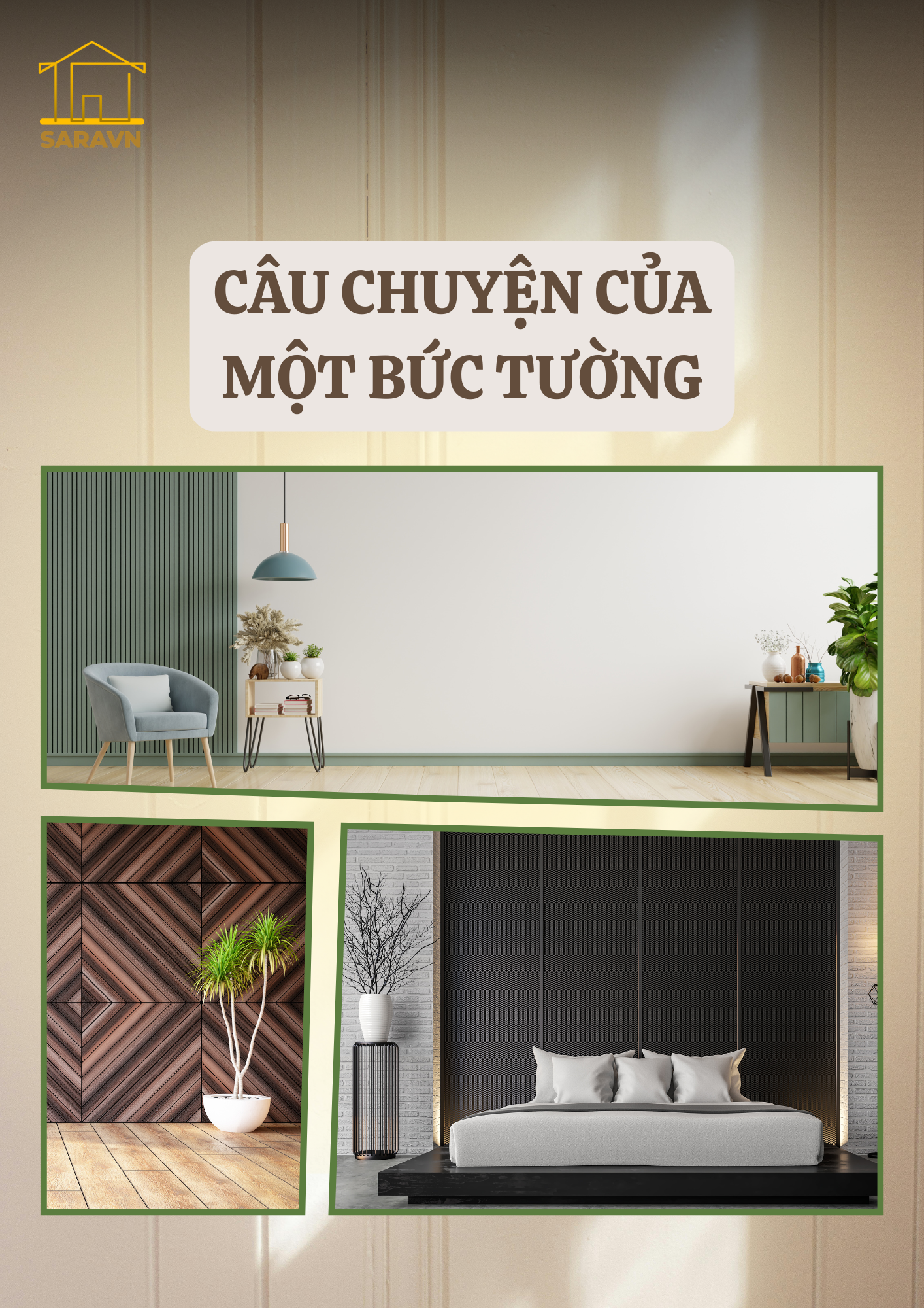 Câu Chuyện Của Một Bức Tường – Khi Lam Sóng Biến Hóa Không Gian