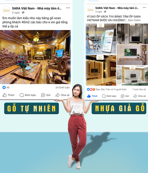 Điểm khác nhau giữa gỗ tự nhiên và nhựa giả gỗ?