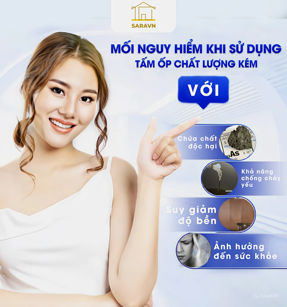MỐI NGUY HIỂM KHI SỬ DỤNG TẤM ỐP CHẤT LƯỢNG KÉM
