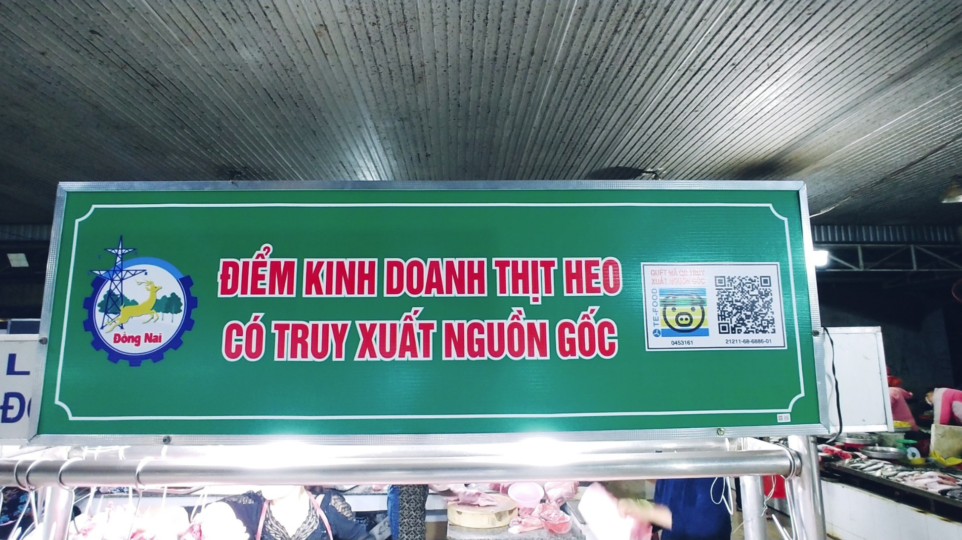 TRIỂN KHAI DỰ ÁN TRUY XUẤT NGUỒN GỐC THỰC PHẨM THIẾT YẾU TẠI CHỢ BẢO HÒA, HUYỆN XUÂN LỘC, TỈNH ĐỒNG NAI