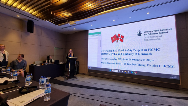 HO CHI MINH CITY ORGANIZES WORKSHOP ON FOOD SAFETY AND TRACEABILITY